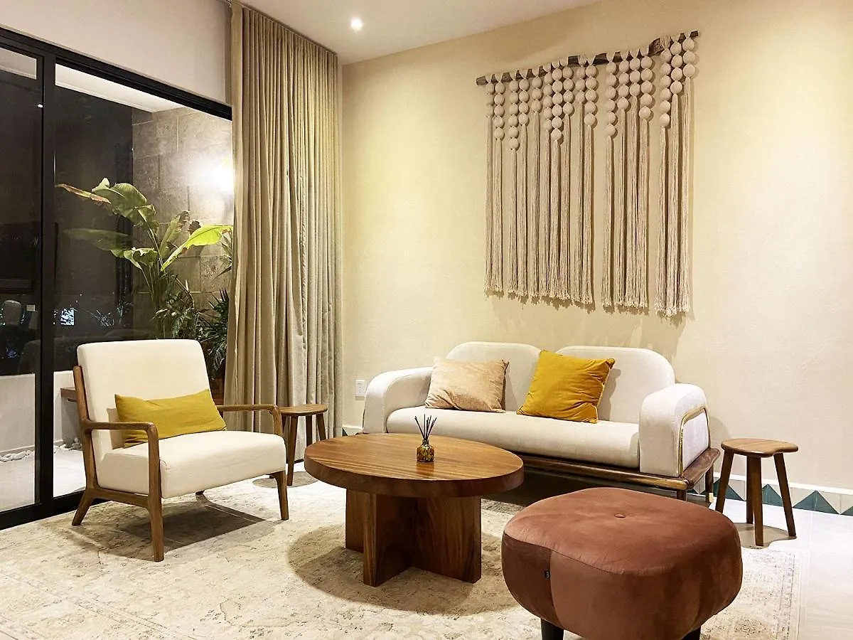公寓 Lujoso Y Bello Condo Estilo Boho Tulum 普拉亚卡门 墨西哥