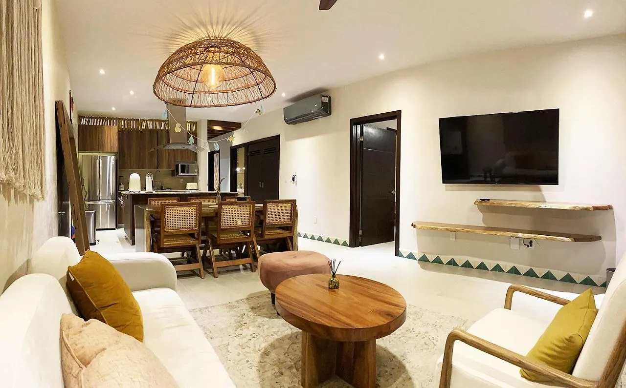 Lujoso Y Bello Condo Estilo Boho Tulum Playa del Carmen 0*,  Mexiko
