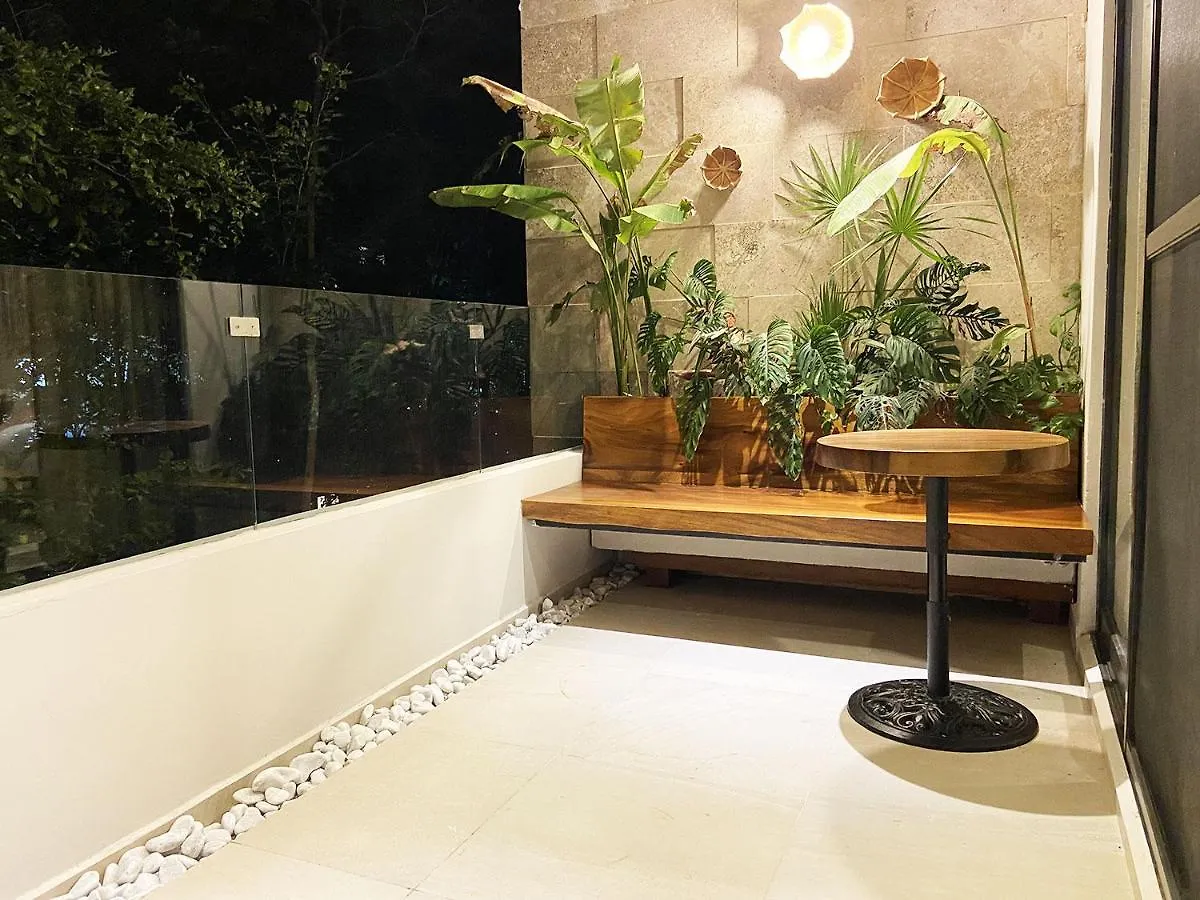 Lujoso Y Bello Condo Estilo Boho Tulum Playa del Carmen Lägenhet