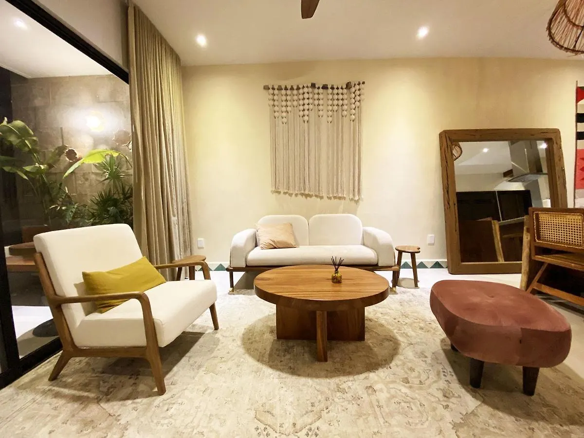 Lägenhet Lujoso Y Bello Condo Estilo Boho Tulum Playa del Carmen