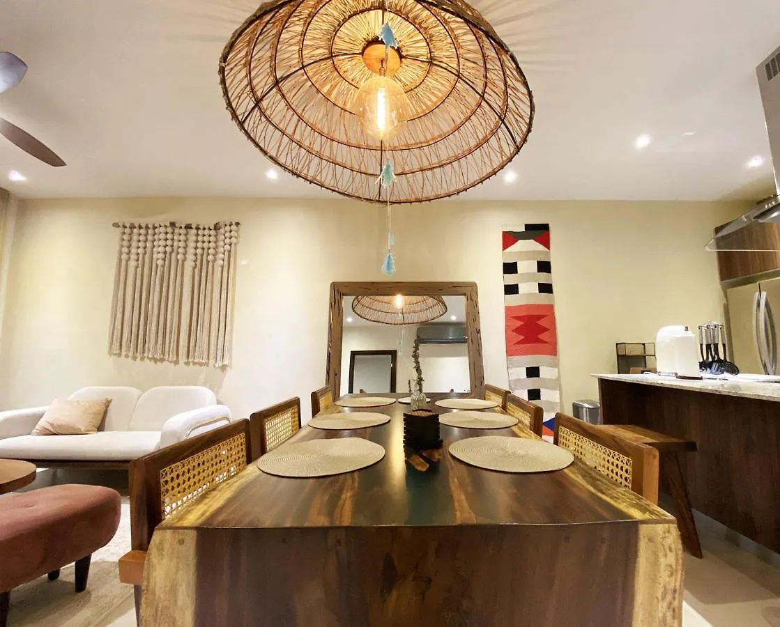 Lägenhet Lujoso Y Bello Condo Estilo Boho Tulum Playa del Carmen